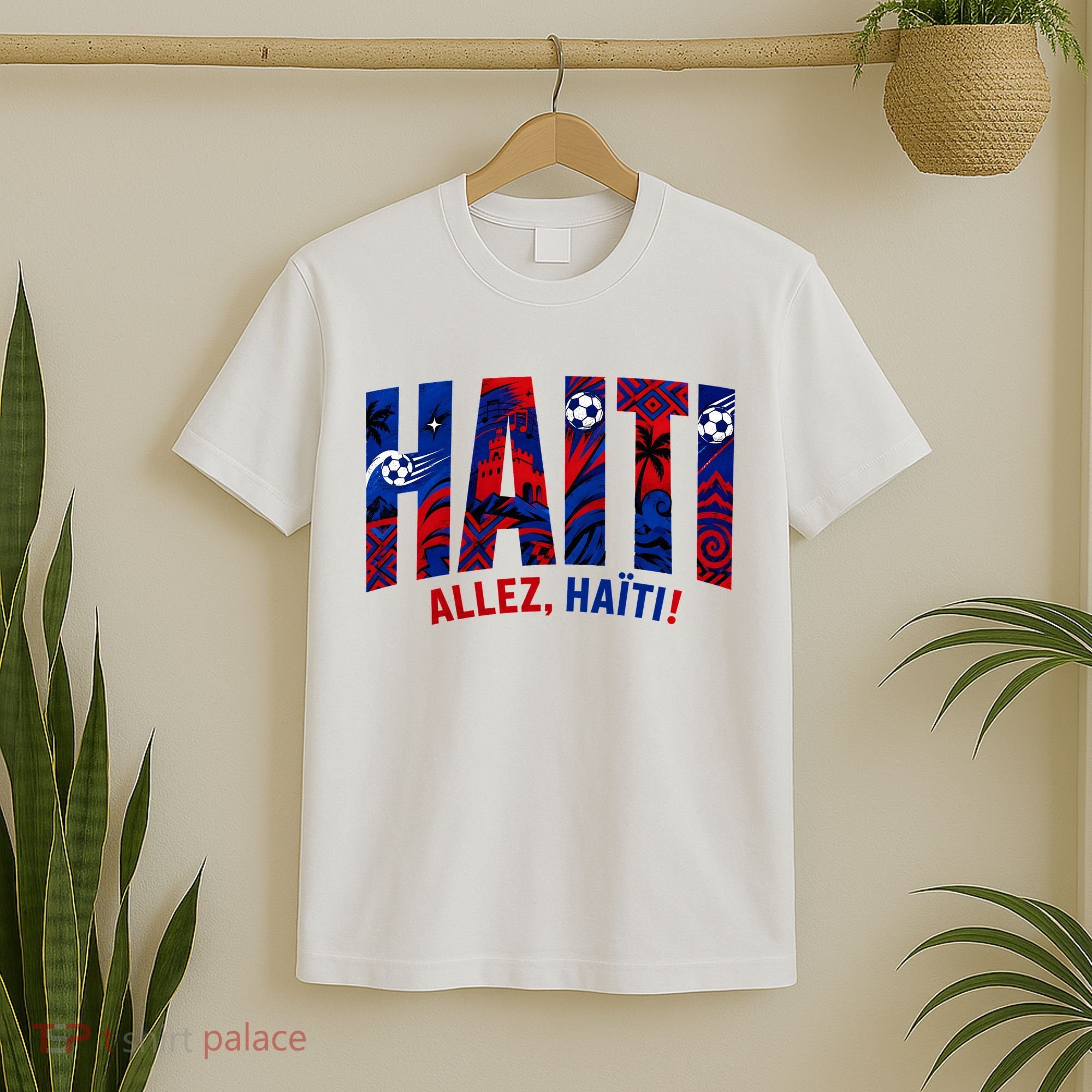 Haiti Soccer Lovers Allez, Haïti! T-Shirt