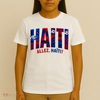 Haiti Soccer Lovers Allez, Haïti! T-Shirt thumb 4