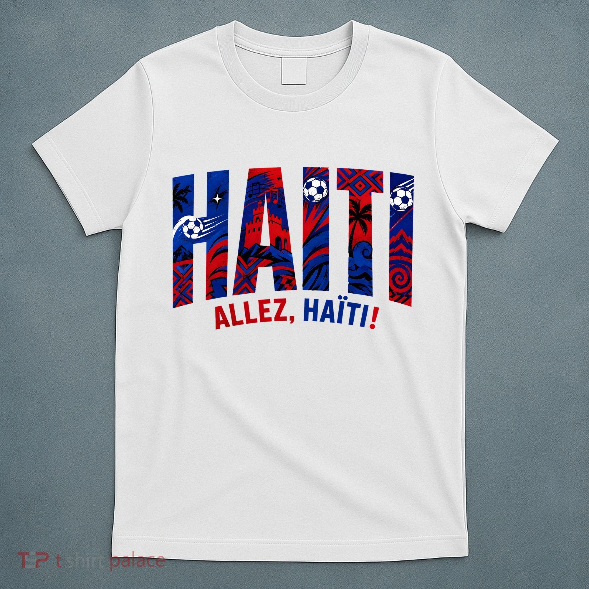 Haiti Soccer Lovers Allez, Haïti! T-Shirt
