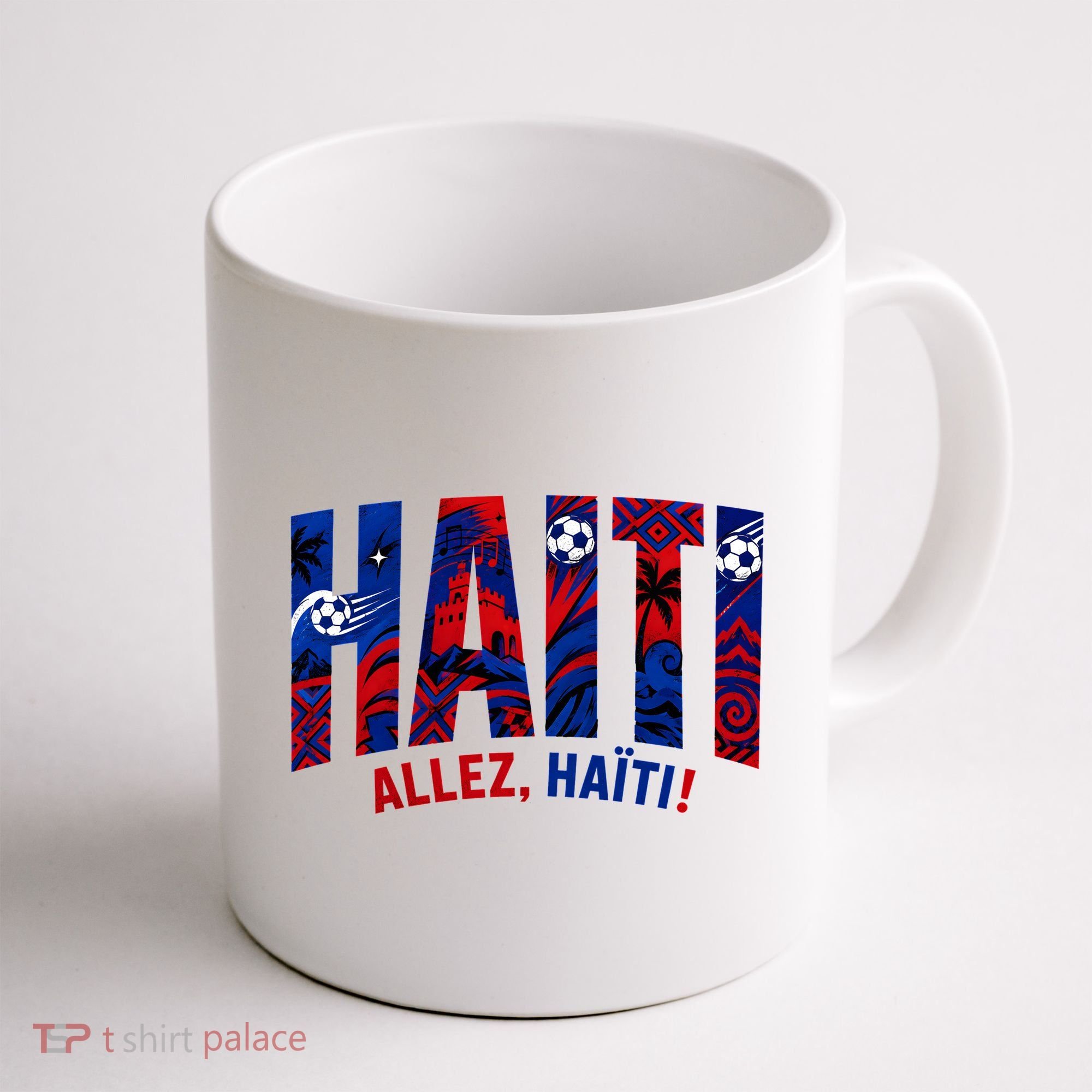 Haiti Soccer Lovers Allez, Haïti! Coffee Mug