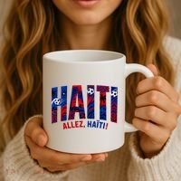 Haiti Soccer Lovers Allez, Haïti! Coffee Mug thumb 3