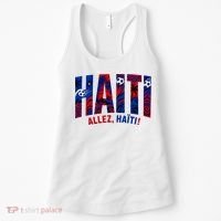 Haiti Soccer Lovers Allez, Haïti! Women's Tank Top thumb 0
