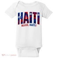 Haiti Soccer Lovers Allez, Haïti! Baby Bodysuit thumb 0