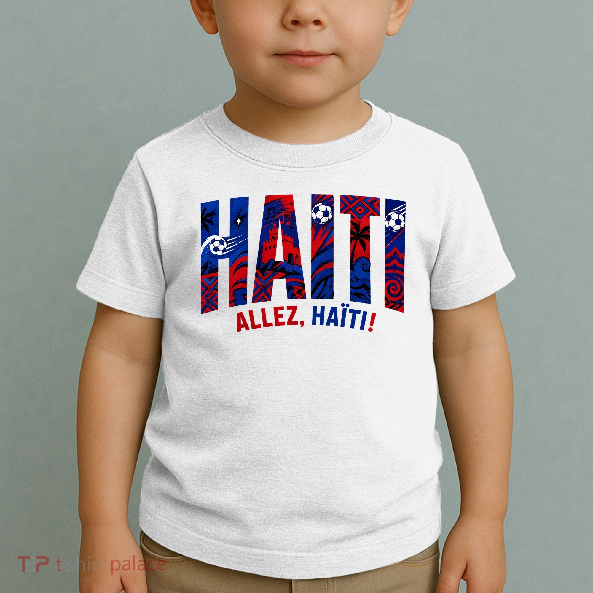 Haiti Soccer Lovers Allez, Haïti! Toddler T-Shirt