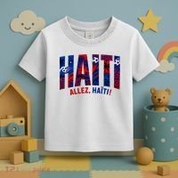 Haiti Soccer Lovers Allez, Haïti! Toddler T-Shirt thumb 3