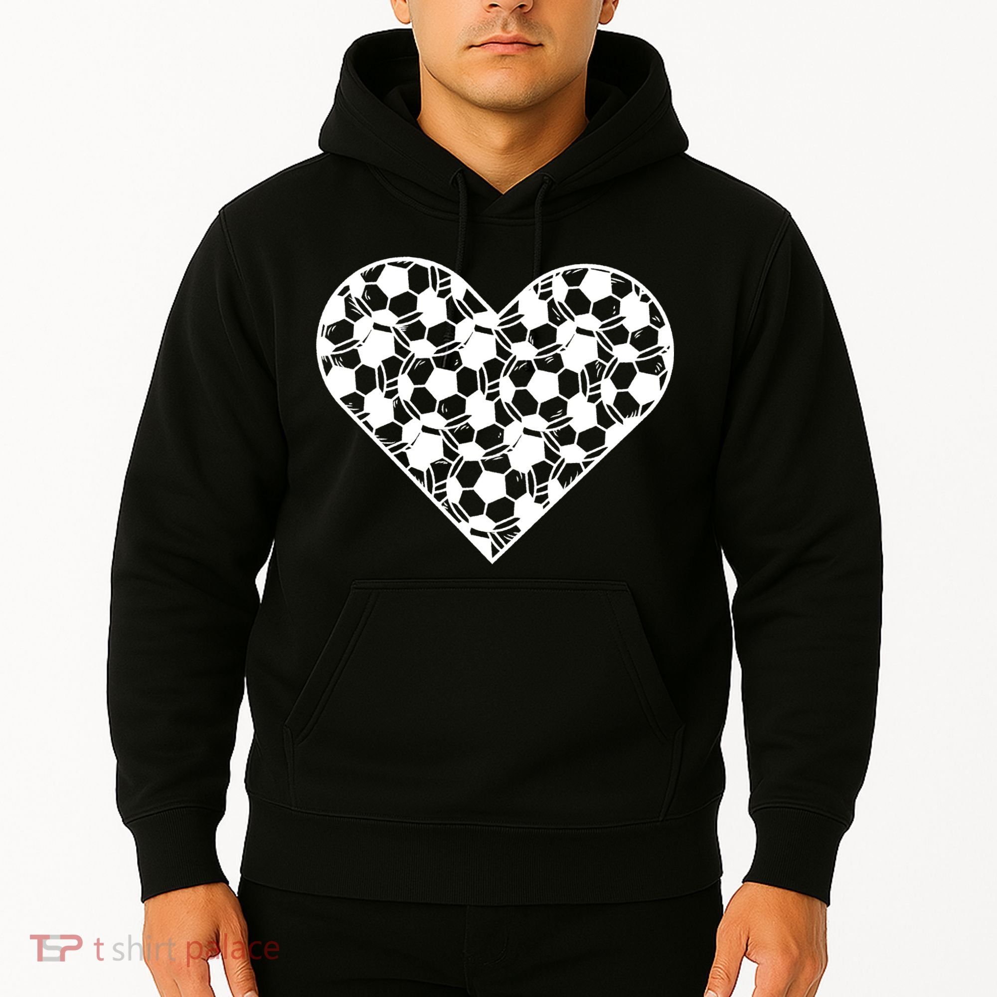 Heart Soccer Lover Hoodie