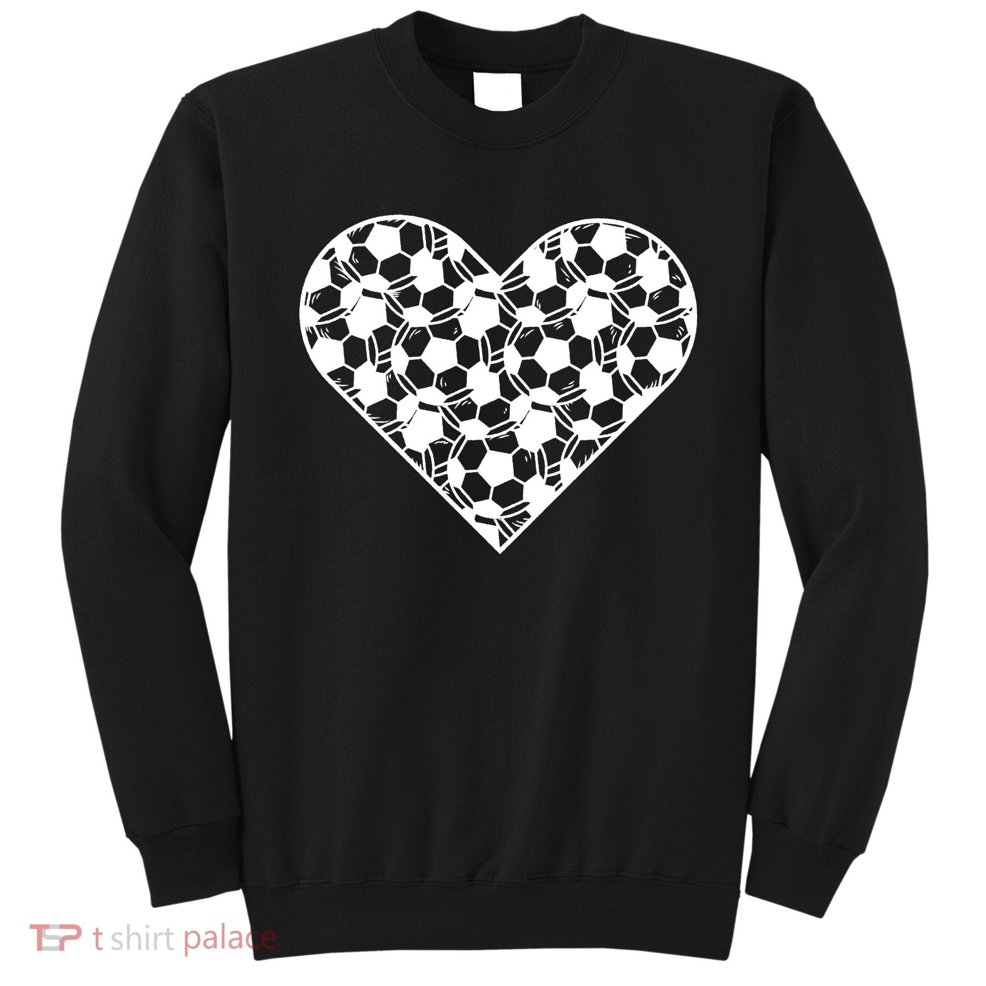 Heart Soccer Lover Sweatshirt