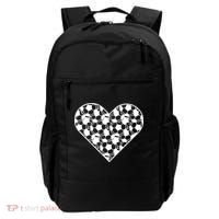 Heart Soccer Lover Backpack thumb 0