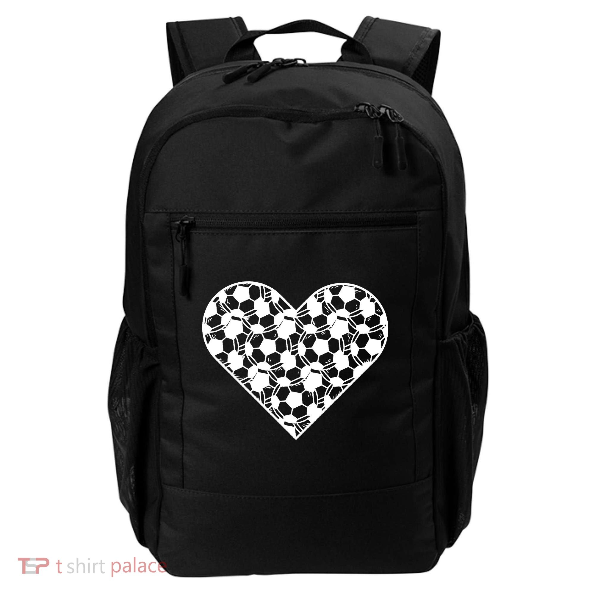Heart Soccer Lover Backpack