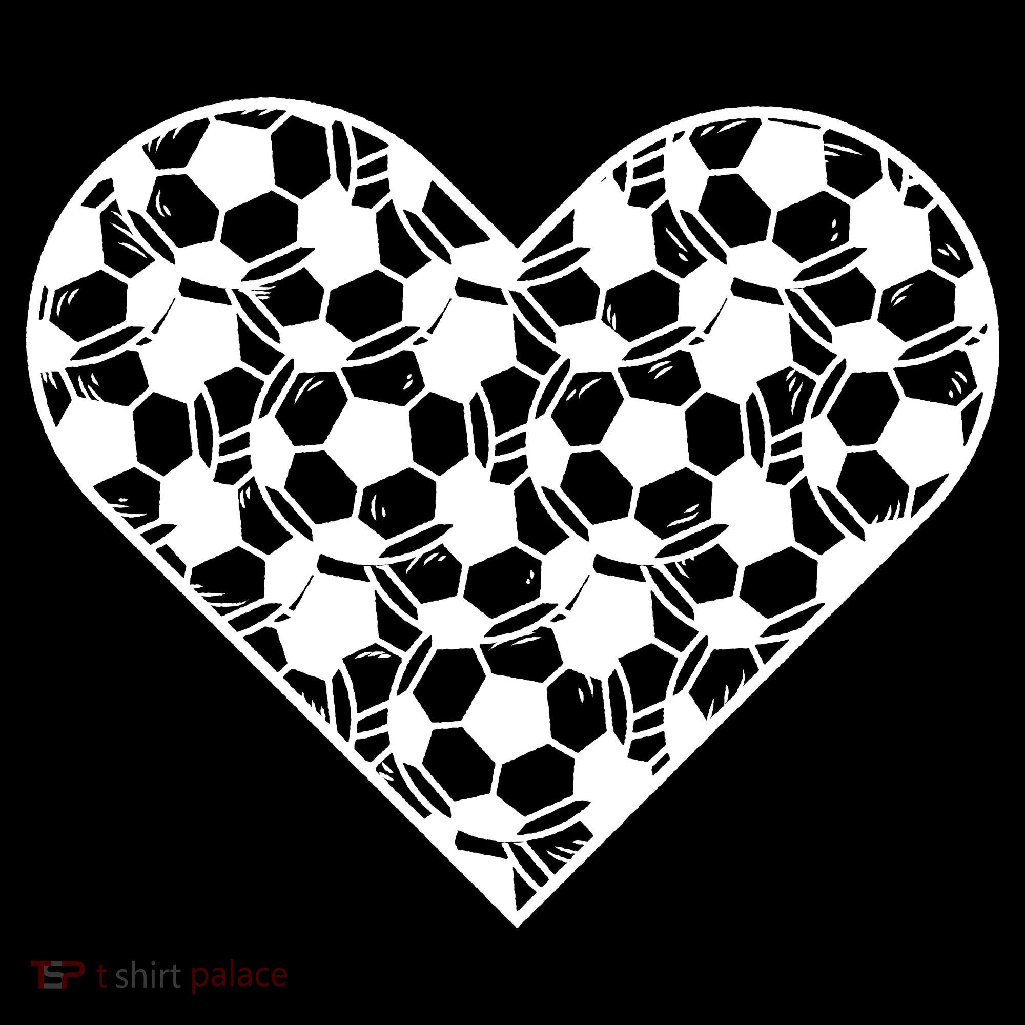 Heart Soccer Lover Backpack