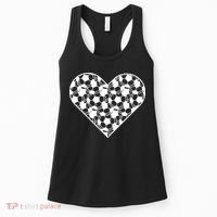 Heart Soccer Lover Women's Tank Top thumb 0
