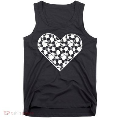 Heart Soccer Lover Tank Top