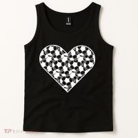 Heart Soccer Lover Tank Top thumb 2