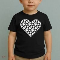 Heart Soccer Lover Toddler T-Shirt thumb 2