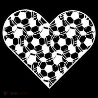 Heart Soccer Lover Women's Long Sleeve Shirt thumb 2