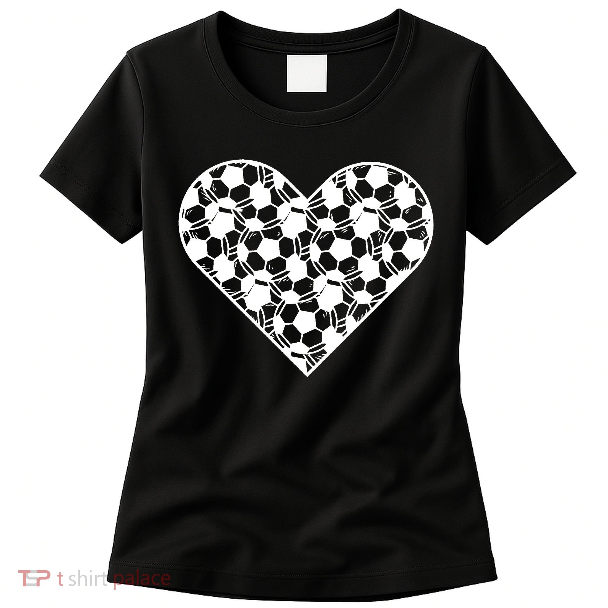 Heart Soccer Lover Women's T-Shirt