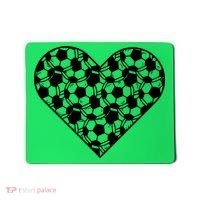 Heart Soccer Lover Mousepad thumb 0