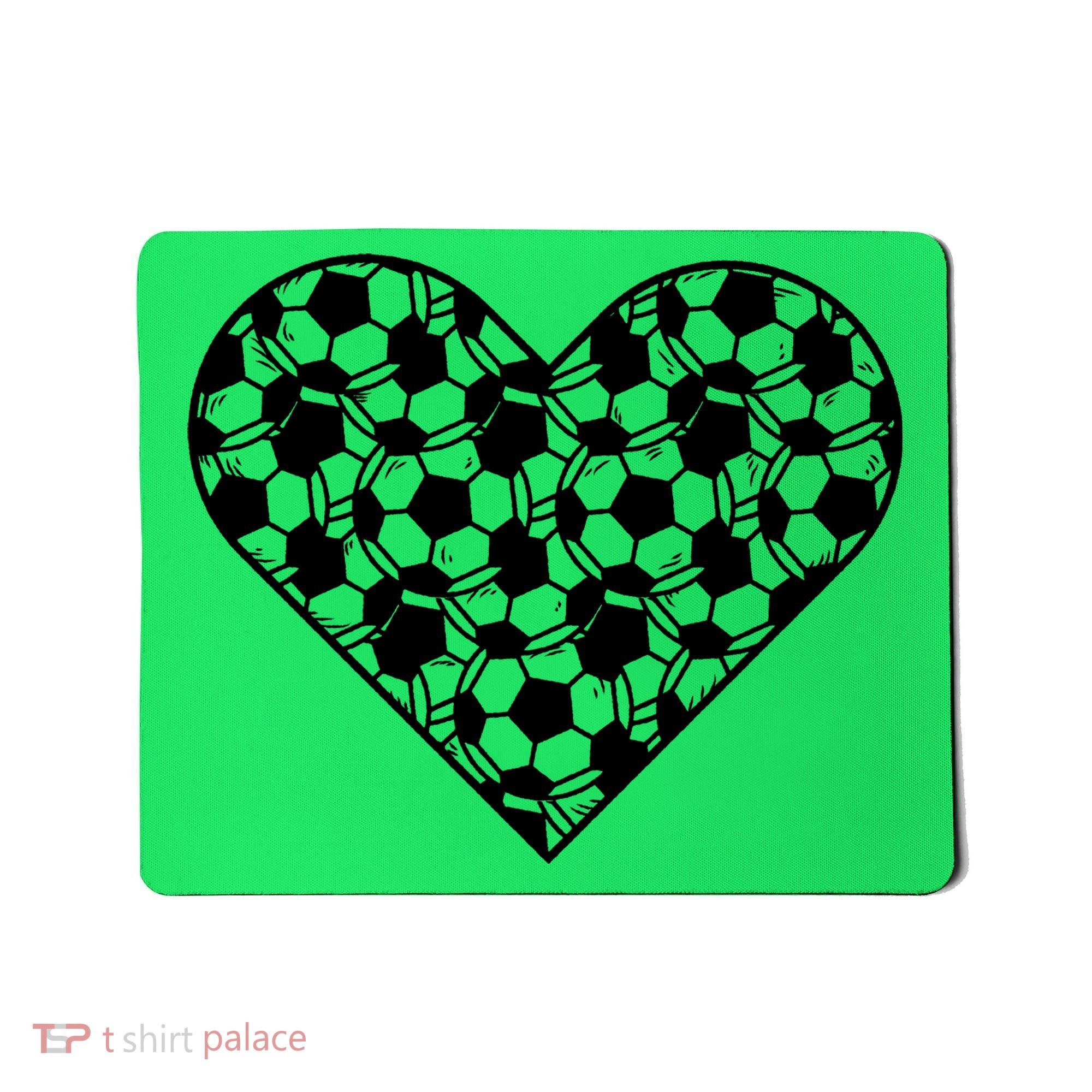Heart Soccer Lover Mousepad