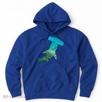Hammerhead Shark Lovers Silhouette Earth Day And Ocean Week Gift Hoodie thumb 0