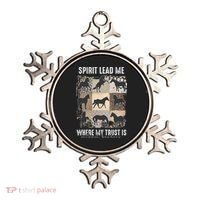 Horse Spirit Lead Me Where My Trust Is Without Borders Ornament thumb 0