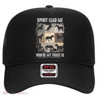 Horse Spirit Lead Me Where My Trust Is Without Borders Hat thumb 0