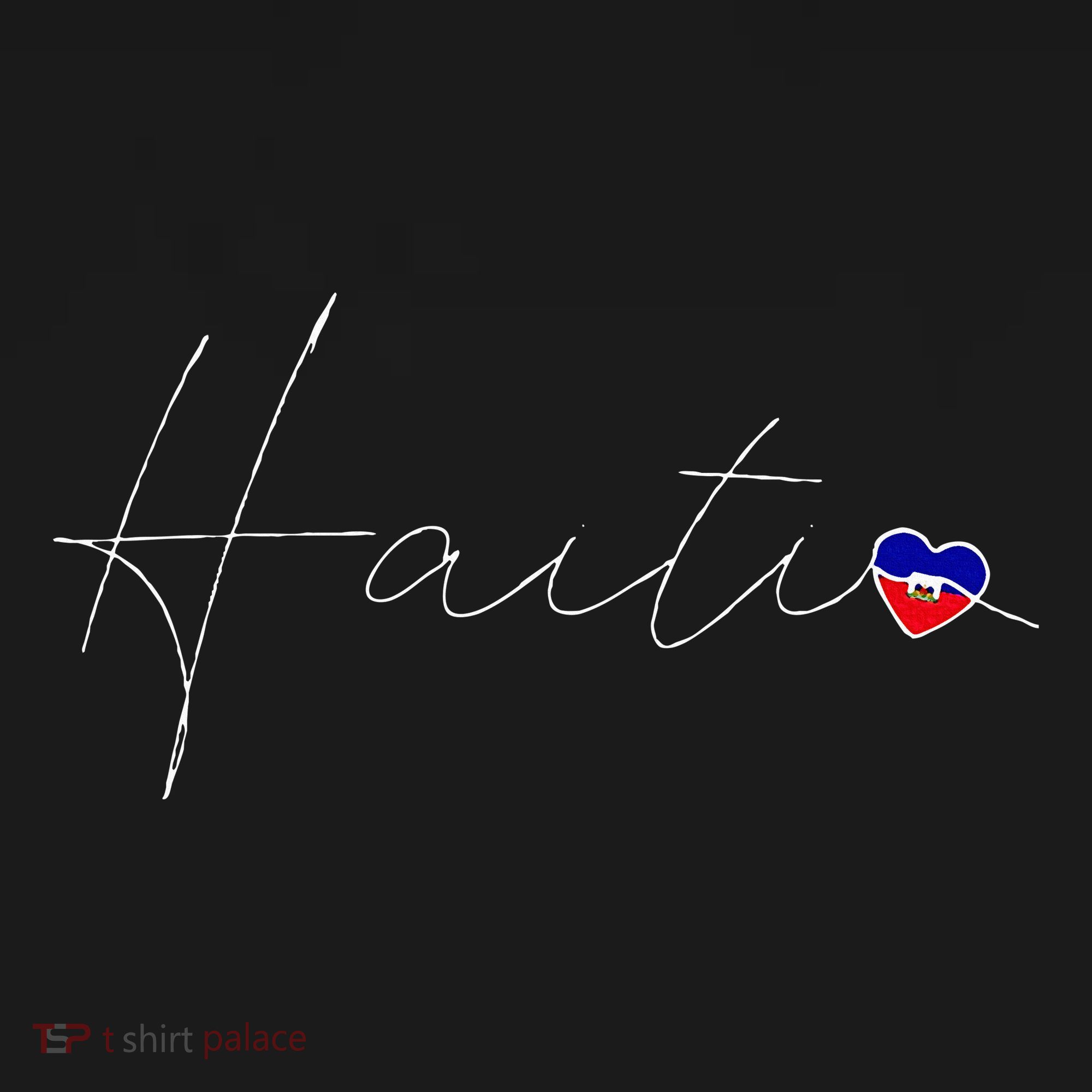 Haiti Simple Love Haitian Flag Heart On Haiti Coaster