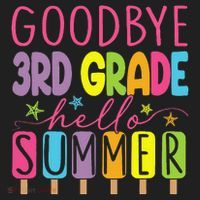 Hello Summer Last Day Of School Goodbye 3rd Grade Women's Sweatshirt thumb 2
