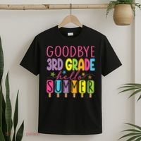 Hello Summer Last Day Of School Goodbye 3rd Grade T-Shirt thumb 2
