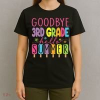 Hello Summer Last Day Of School Goodbye 3rd Grade T-Shirt thumb 4