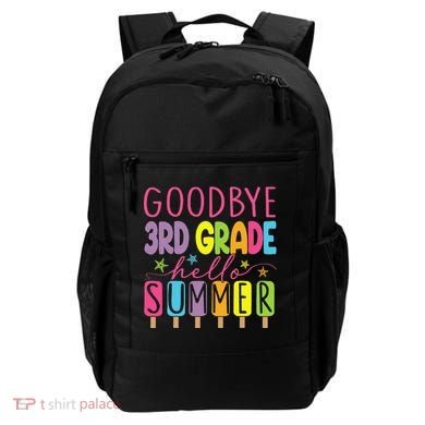Hello Summer Last Day Of School Goodbye 3rd Grade Backpack