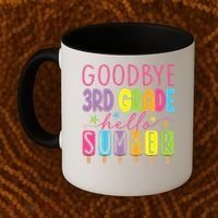 Hello Summer Last Day Of School Goodbye 3rd Grade Coffee Mug thumb 2
