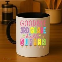 Hello Summer Last Day Of School Goodbye 3rd Grade Coffee Mug thumb 4
