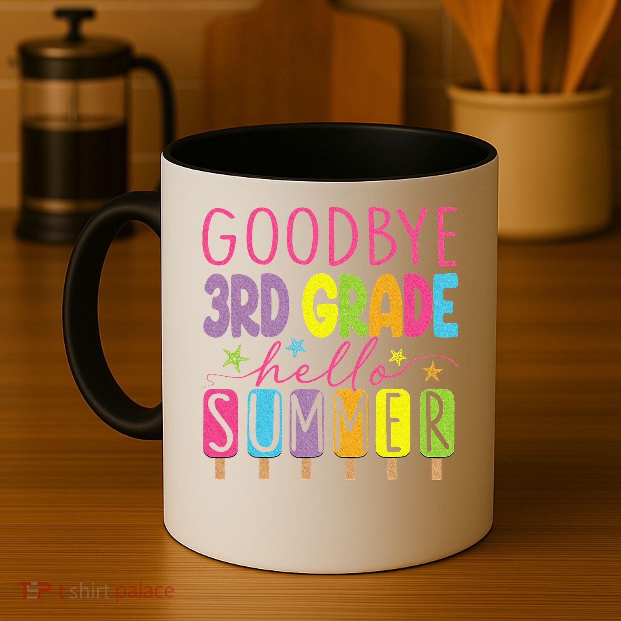 Hello Summer Last Day Of School Goodbye 3rd Grade Coffee Mug