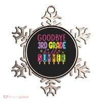 Hello Summer Last Day Of School Goodbye 3rd Grade Ornament thumb 0