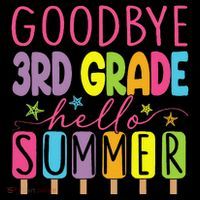 Hello Summer Last Day Of School Goodbye 3rd Grade Ornament thumb 1