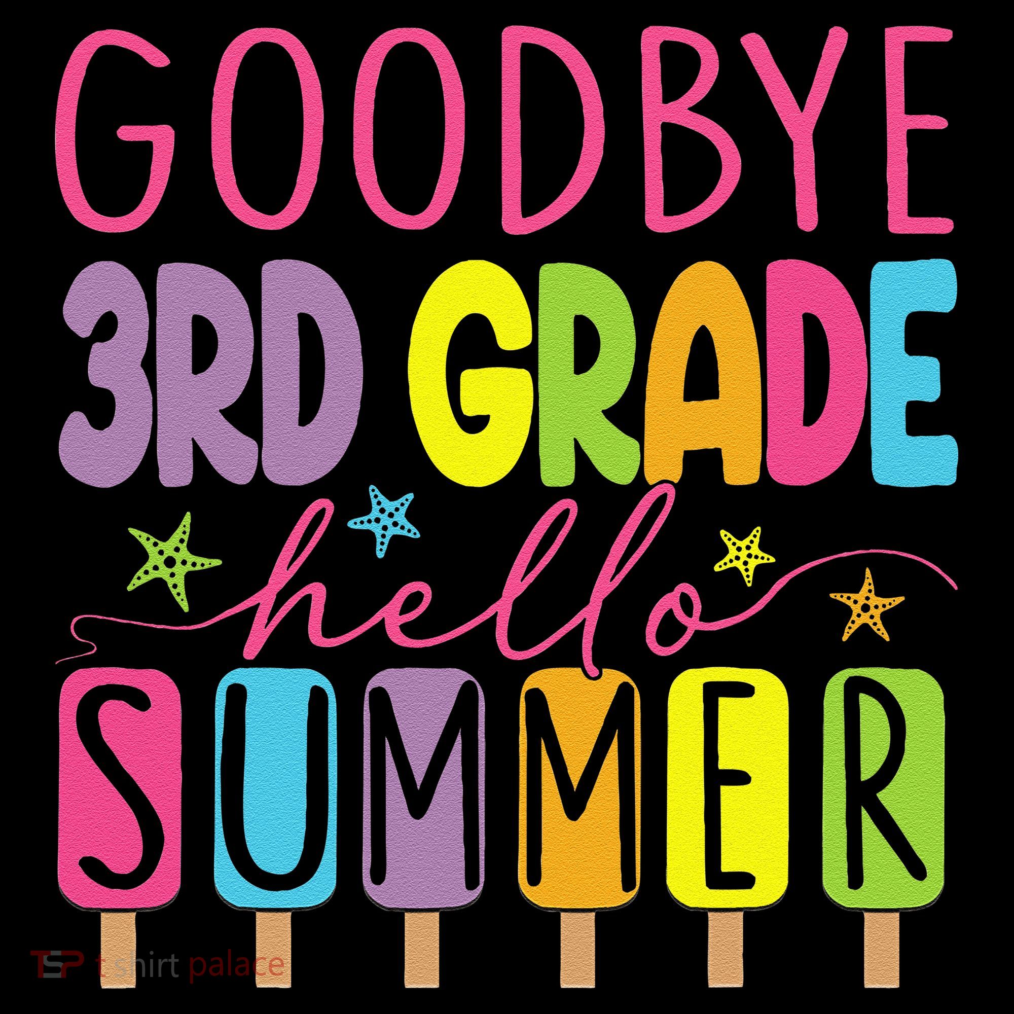 Hello Summer Last Day Of School Goodbye 3rd Grade Ornament