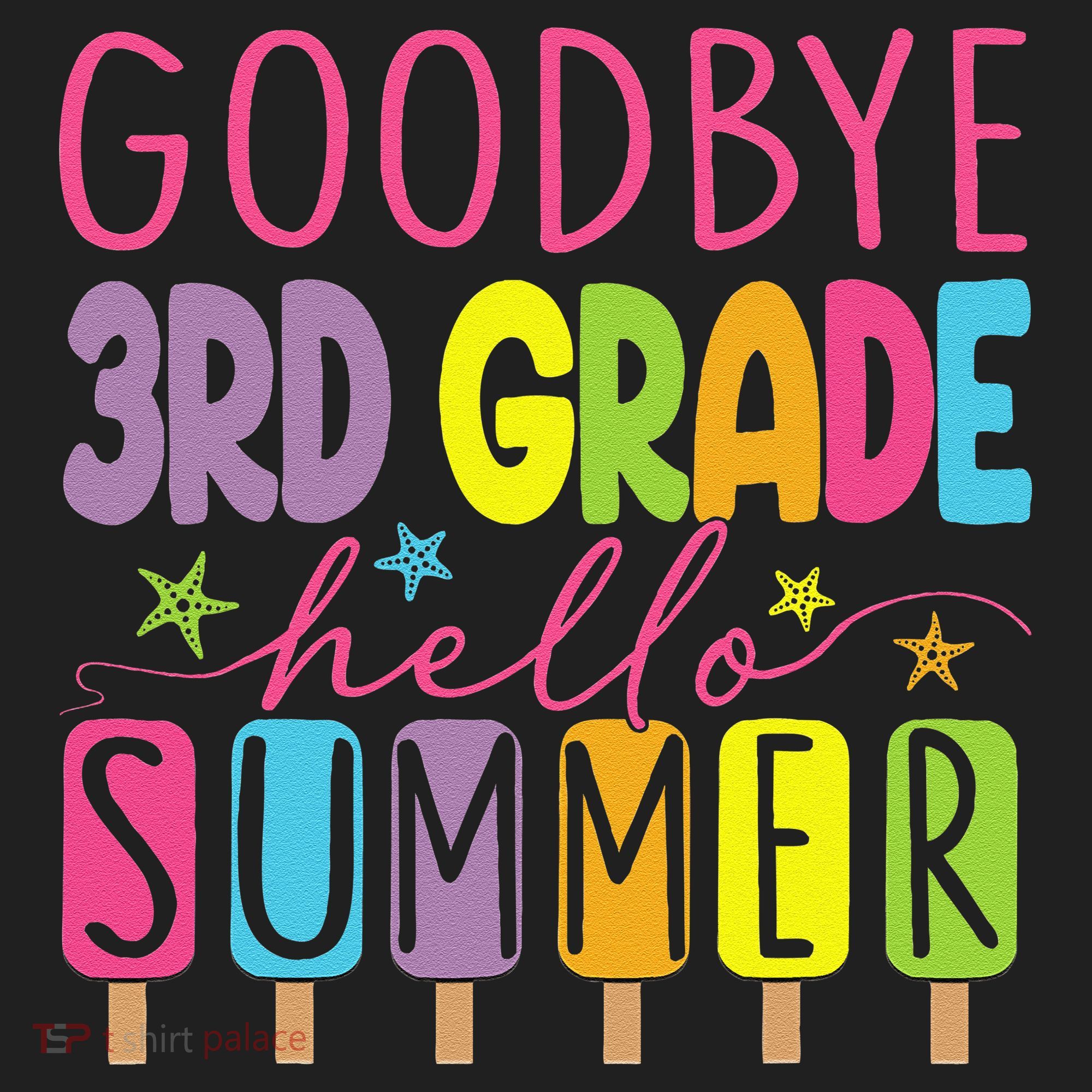 Hello Summer Last Day Of School Goodbye 3rd Grade Hat