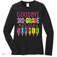 Hello Summer Last Day Of School Goodbye 3rd Grade Women's Long Sleeve Shirt thumb 0