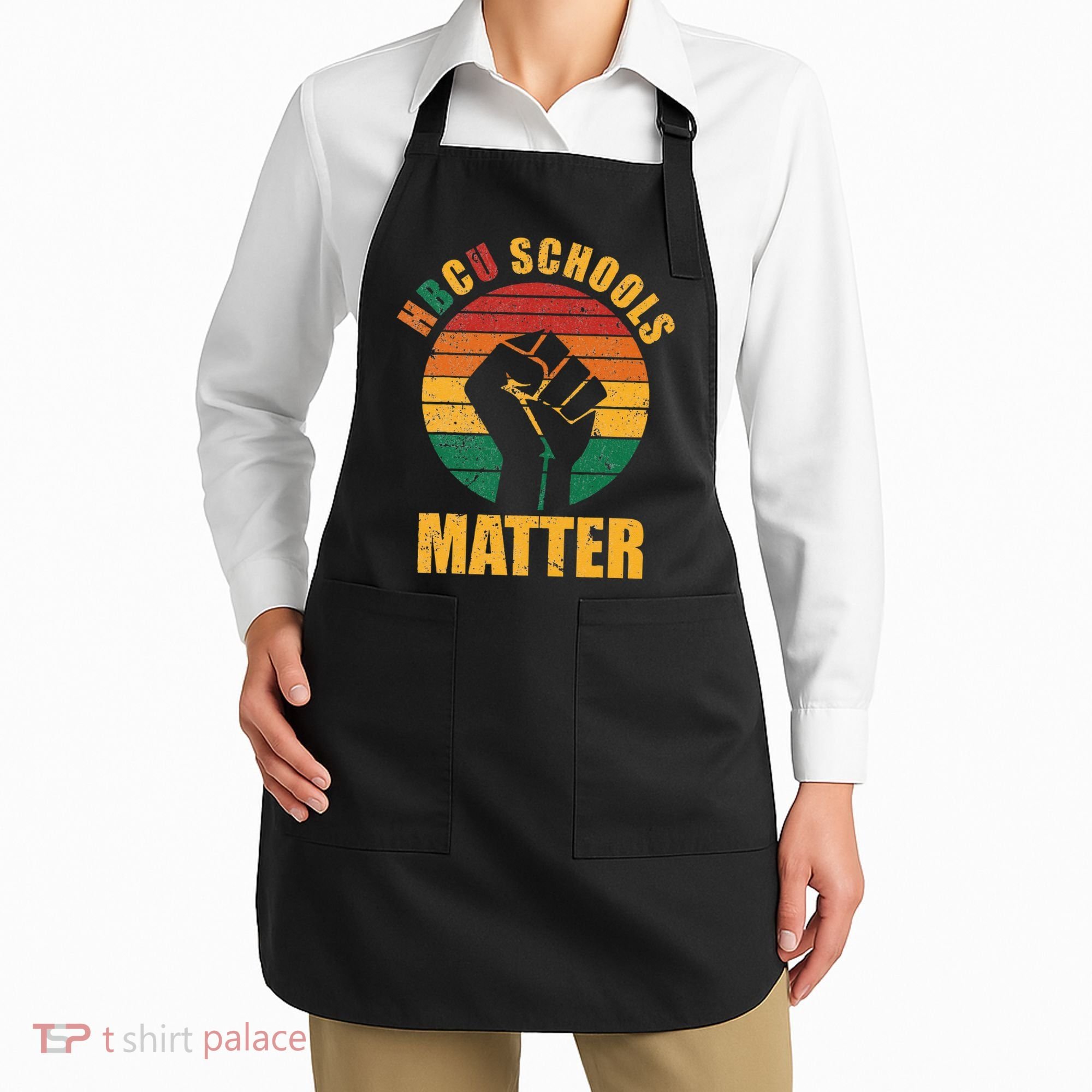 HBCU Schools Matter Historical Black College Apron