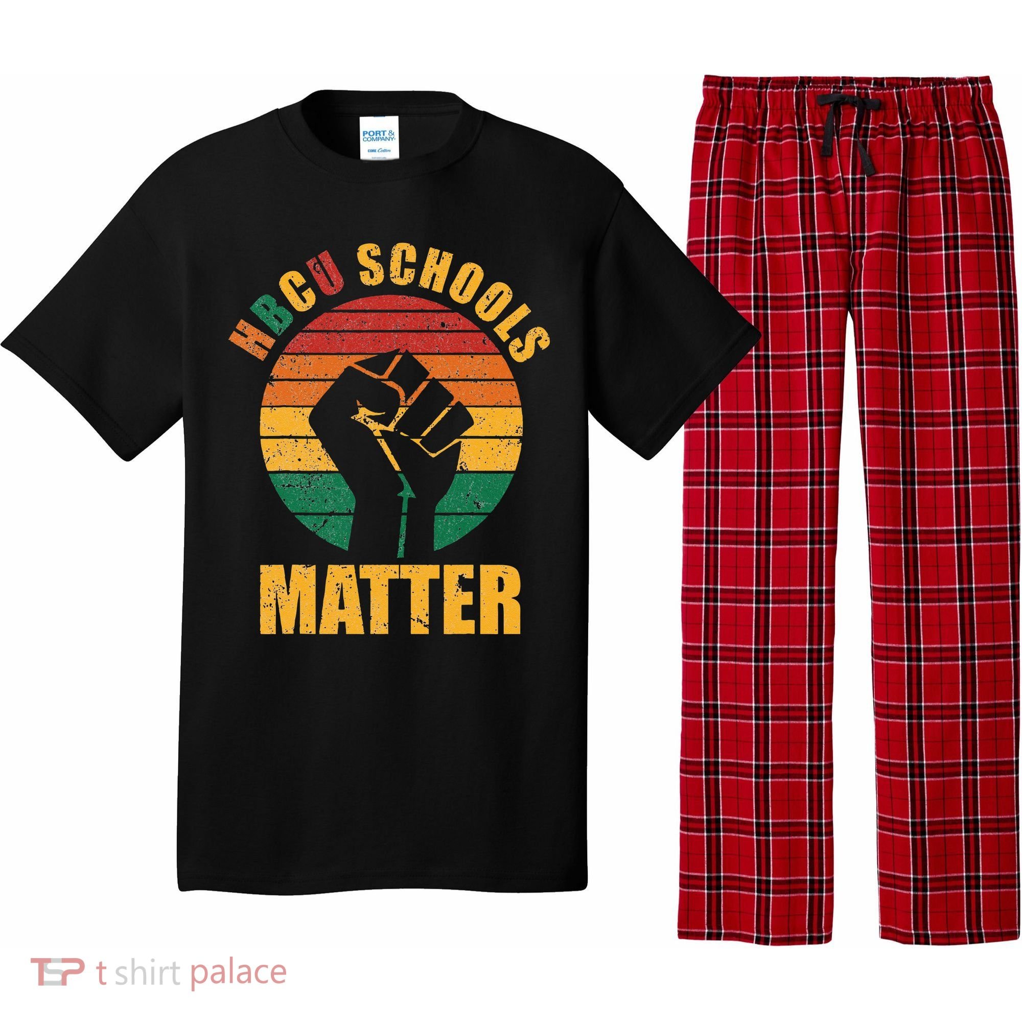 HBCU Schools Matter Historical Black College Pajama Set
