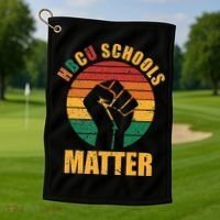 HBCU Schools Matter Historical Black College Golf Towel thumb 1