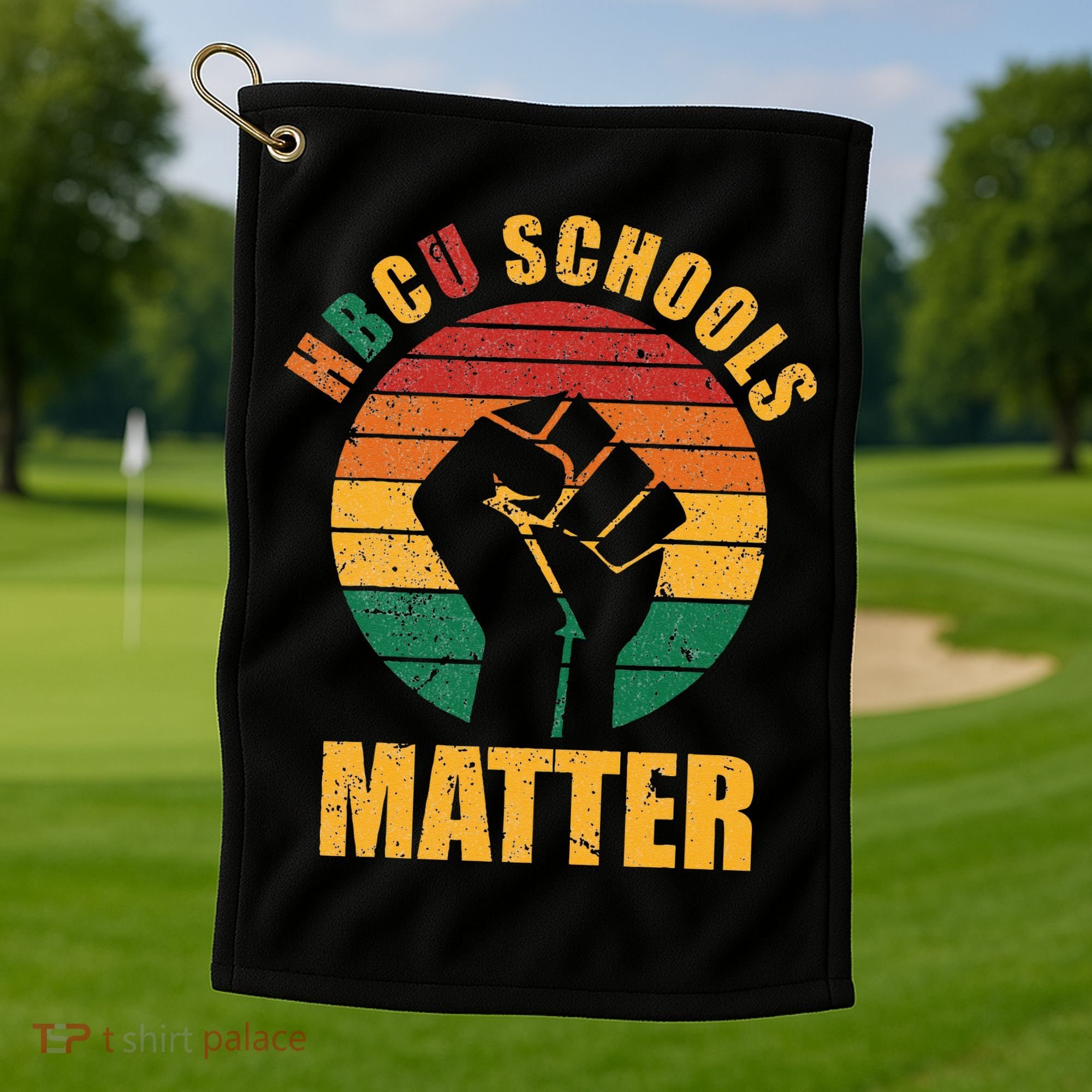 HBCU Schools Matter Historical Black College Golf Towel