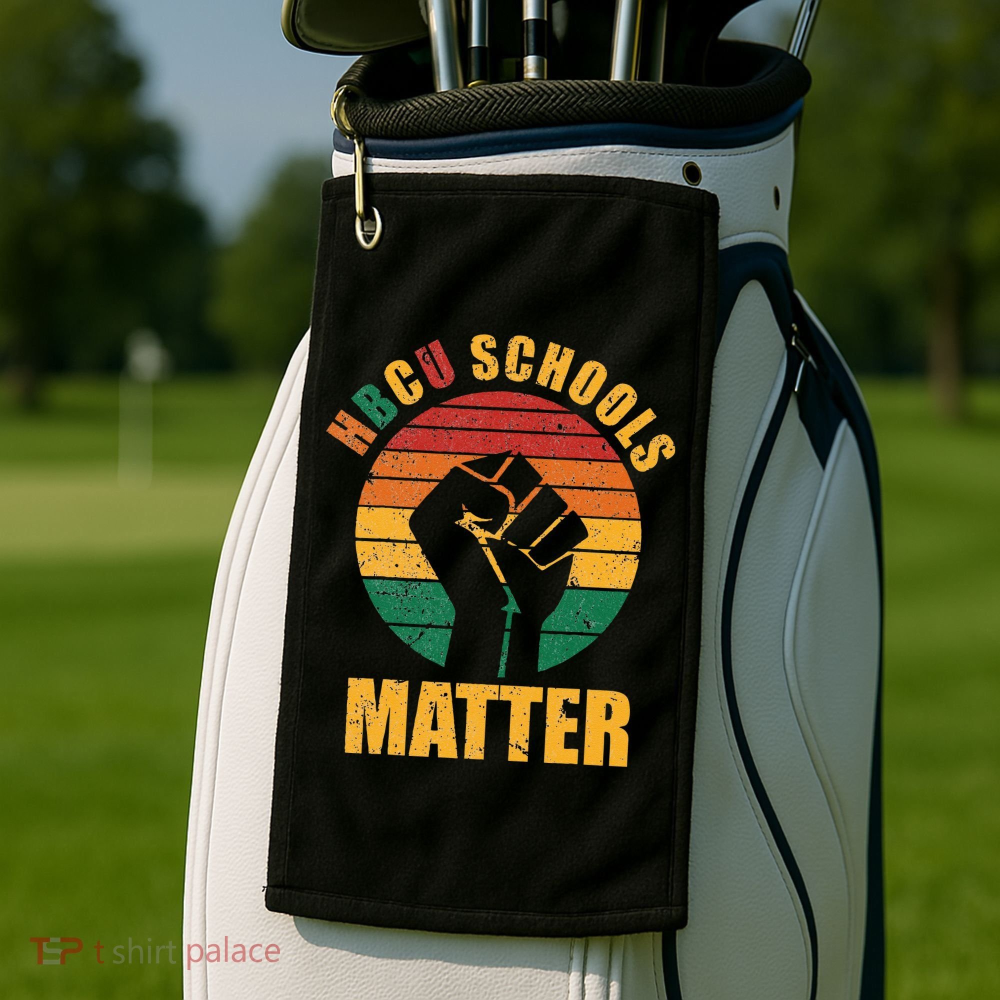HBCU Schools Matter Historical Black College Golf Towel