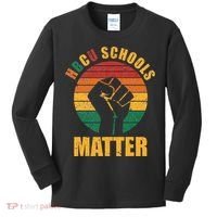 HBCU Schools Matter Historical Black College Kids Long Sleeve Shirt thumb 0