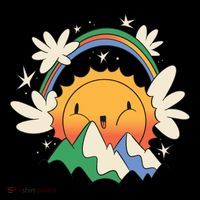 Happy Sun Mountain Rainbow Coffee Mug thumb 5