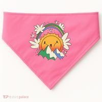 Happy Sun Mountain Rainbow USA-Made Doggie Bandana thumb 0