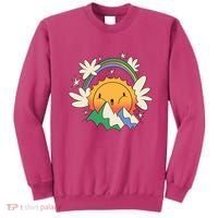 Happy Sun Mountain Rainbow Sweatshirt thumb 0