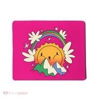 Happy Sun Mountain Rainbow Mousepad thumb 0