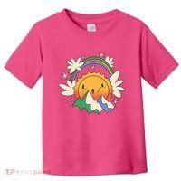 Happy Sun Mountain Rainbow Toddler T-Shirt thumb 0