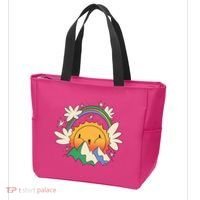 Happy Sun Mountain Rainbow Tote Bag thumb 3
